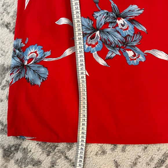 Red Mini Summer Dress - Picture 4 of 4